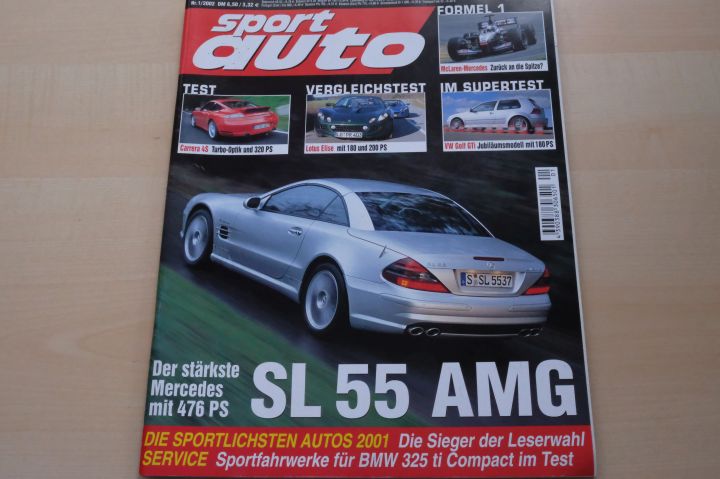 Deckblatt Sport Auto (01/2002)